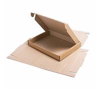 200 x C4 A4 Brown Box 345x240x22mm (13.6x9.5x0.8") RM Large Letter Cardboard Shipping Mailing Boxes