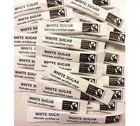 200 x Fairtrade White Sugar Sticks