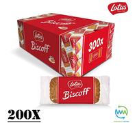 Biscoff Original Caramelised Single Biscuits (Pack of 300 - catering size)