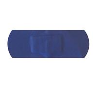 200 X STEROCHEF STERILE Catering Kitchen Blue DETECTABLE WASHPROOF First AID PLASTERS Large 7.5CM X 2.5CM