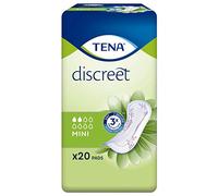 200 x TENA Discreet Ultra Mini, Incontinence Pads (10 x 20 Packs) Individually Wrapped, for Women with Light to Medium Bladder Weakness, Incontinence and Unpredictable Drips