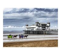 2000(100x70cm)-piece puzzle, UK England Great Docks Weston-super-Mare game art tourism souvenir puzzle