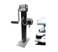 2000/5000Lbs RV Trailer Jacks 10/15Inch Top-Wind Vertical Travel Camper Jack Adjustable Height RV Lift Drop Stand Support Leg for Trailers, Boats, Campers(5000Lbs 15 inches)