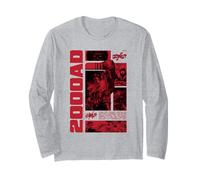 2000 AD Judge Dredd Rogue Trooper Strontium Dog Comic Long Sleeve T-Shirt