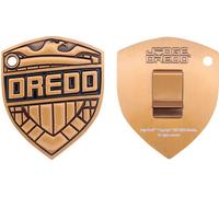 FaNaTtik 2000 AD Judge Dredd Badge Metal Replica - Limited Edition Collectible with Display Stand (5,000 worldwide)