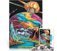 2000 Adult Pieces Jigsaw Puzzle Cosmic Explosion Landscape Lernspiele DIY Spielzeug Verbessern Sie das Gedächtnis70x100cm