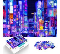2000 Adult Pieces Jigsaw Puzzle TOKYO NIGHT LIFE Lernspielzeug für die ganze Familie Lernspiel für Geburtstag, Weihnachten70x100cm