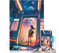 2000 Adult Pieces Jigsaw Puzzle Train to a Fantasy World Spiele Spielzeug Geschenk Geburtstagsgeschenk, Geschenke70x100cm