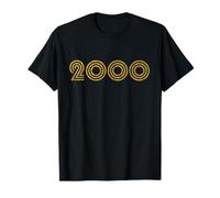 2000 - Birth Year Milestone Birthday Retro Funk Disco T-Shirt