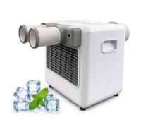 2000 BTU Portable Air Conditioner, No Window Installation Required, 3 Air Hoses with Jet-Style Strong Cooling, Touch Panel Control, 180°Wide Airflow, Mini Air Cooler for Bedroom, Office, Dorm