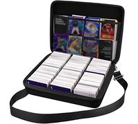 2000+ Card Game Case Holder Compatible with Cards Against Humanity/for Magic The Gathering Board Game Cards & Expansions, for C.A.H/for MTG/Deck Box for Yugioh (Black)