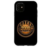 2000 ELO Club Chess Player Rating Goal Case for iPhone 11