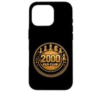 2000 ELO Club Chess Player Rating Goal Case for iPhone 16 Pro