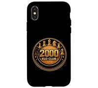 2000 ELO Club Chess Player Rating Goal Case for iPhone X/XS