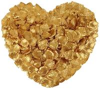 2000 Gold Silk Rose Petals, Wedding Table Confetti, Party Decorations, 100-5000