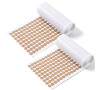 2000 Pcs 3/8 Inch Bumper Cork Pads Self Adhesive Small Cabinet Door Bumpers Cabinet Sticker Dots Chair Leg Pads Cork Rounds Quietest Bumper for Coaster Plants Crafts Drawer Table Kitchen