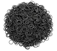 2000 PCS Black Elastic Hair Bands, Ideal for Daily Use & Versatile Hairstyles, Durable Small Hair Bands
