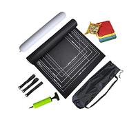 2000 Pcs Jigsaw Puzzle Roll Up Storage Mat Jumbo Board with Bag Kids Adults Black