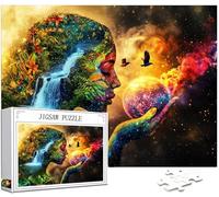 2000 pcs Piece Jigsaw Puzzles for Adults Dream Puzzle Woman Pattern Design, Piece Puzzle Educational Games, DIY Adult Crafts Gift Box Packaging, Beautiful Decoration Gifts for Women, 100x70cm,Model101