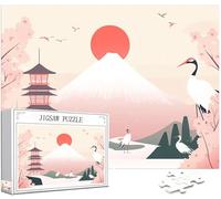 2000 pcs Piece Jigsaw Puzzles for Adults Japan Puzzle Mount Fuji Pattern Design, Piece Puzzle Educational Games, DIY Adult Crafts with Gift Box, Beautiful Decoration Gifts for Women, 100x70cm,Model500