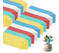 2000 Pcs Plastic Plant Labels 4'' Garden Plant Markers Nursery Name Tags Waterproof Pot Label Stakes Planting Sticks for Seeds Summer Outdoor Indoor Garden Flowers(Mix Color)