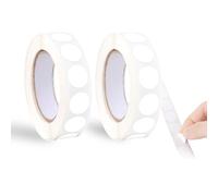 2000 pcs White Dot Stickers 0.5 Inch Circle Stickers Dot Stickers Labels to Write on Writable Adhesive Small Circle Stickers for Office Shop Home Classroom Marking(White)