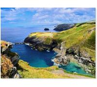 2000 piece（105.5x75.5cm） Jigsaw Puzzle Toy, Tintagel Cornwall Scenery Puzzle, Educational Game Toy for Adults and Kids