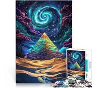 2000 Piece Adult Puzzles Cosmic Pyramid Dekomprimierendes intellektuelles Lernspielzeug Wichtelgeschenke70x100cm