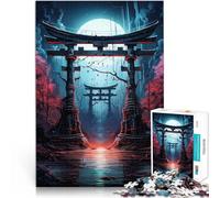 2000 Piece Adult Puzzles japanese gate anime Made of cardboard for and from 14 years and over Hand Speed Race Christmas Birthday Gifts 。size:70x100cm/27.5x39.3inch