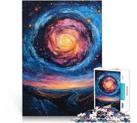 2000 Piece Adult Puzzles Spiral Galaxy Painting Stressabbau Schwierige Herausforderung Geburtstagsgeschenke70x100cm