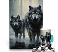 2000 Piece Adult Puzzles Wolf Art Challenging To Complete But Fun And Humorous 70x100cm Home Decoration for Age 14