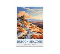 2000 Piece Classic Jigsaw Puzzle Brecon Beacons National Parks Challenging Puzzles, Puzzle Game for The Whole for Women, Gifts for Men, Theme 70x100cm