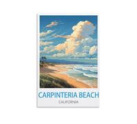 2000 Piece Classic Jigsaw Puzzle Carpinteria Beach California Posters Challenging Puzzles, Puzzle Game for The Whole for Women, Gifts for Men, Theme 70x100CM