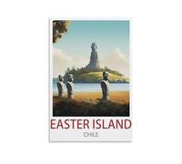 2000 Piece Classic Jigsaw Puzzle Easter Island Chile Challenging Puzzles, Puzzle Game for The Whole for Women, Gifts for Men, Theme 70x100cm
