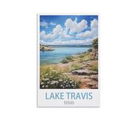 2000 Piece Classic Jigsaw Puzzle Lake Travis Texas Challenging Puzzles, Puzzle Game for The Whole for Women, Gifts for Men, Theme 70x100cm