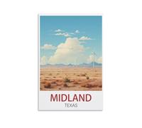 2000 Piece Classic Jigsaw Puzzle Midland Texas Challenging Puzzles, Puzzle Game for The Whole for Women, Gifts for Men, Theme 70x100cm