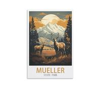 2000 Piece Classic Jigsaw Puzzle Mueller State Parks Challenging Puzzles, Puzzle Game for The Whole for Women, Gifts for Men, Theme 70x100CM