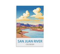 2000 Piece Classic Jigsaw Puzzle San Juan River Colorado Challenging Puzzles, Puzzle Game for The Whole for Women, Gifts for Men, Theme 70x100cm