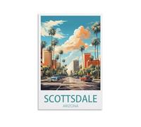 2000 Piece Classic Jigsaw Puzzle Scottsdale Arizona Challenging Puzzles, Puzzle Game for The Whole for Women, Gifts for Men, Theme 70x100cm
