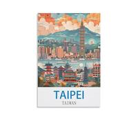 2000 Piece Classic Jigsaw Puzzle Taipei Taiwan Challenging Puzzles, Puzzle Game for The Whole for Women, Gifts for Men, Theme 70x100cm