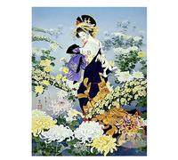 2000 piece jigsaw puzzle, educational puzzle "Japanese women", family interactive game, brain challenge puzzle set100x70cm