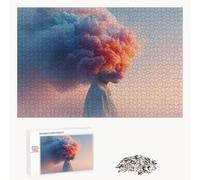 2000 Piece Jigsaw Puzzle for Adults, Abstract & Art Premium Wooden Puzzles with Poster, Classic Cut, Interlocking Pieces for Home Decor & Mindfulness 30 x 41 in - Aged 14+ Only (Not a Toy) P3#692