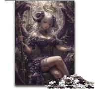 2000 Piece Jigsaw Puzzle for Adults And Teenagers Demonic Angel Young Girl for Age 14+ Intellectual Game Christmas Birthday Gifts 70x100cm