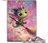 2000 Piece Jigsaw Puzzle for Adults And Teenagers Dinosaur Wizard,Family Game Stress Reliever Difficult Challenge Enhance Love between Couples 70X100CM