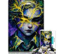 2000 Piece Jigsaw Puzzle for Adults And Teenagers Mysterious Boy,Family Game Stress Reliever Difficult Challenge Suitable for Couples 70x100cm