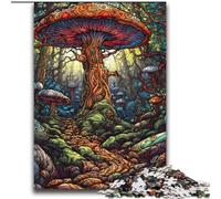 2000 Piece Jigsaw Puzzle for Adults And Teenagers Mystical Fantasy Mushrooms for And from 14 Years And over Play Toys Because It Is Ideal As A Gift for The Whole Family 70x100cm
