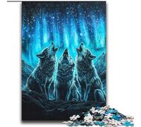 2000 Piece Jigsaw Puzzle for Adults And Teenagers Three Wolves for Age 14+ Intellectual Game Christmas Birthday Gifts 70x100cm