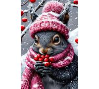 2000 Piece Jigsaw Puzzle for Adults Animal Squirrel - Fun Challenges & Brainteasing Adult Jigsaws - Puzzle Games 2000 Piece