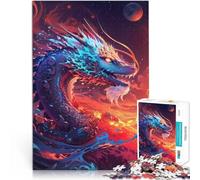 2000 Piece Jigsaw Puzzle for Adults Celestial Fire Serpent Family Activity 70x100cm deal as gifts for the whole family for Age 14