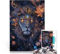 2000 Piece Jigsaw Puzzle for Adults Cosmic Bloom Lion King Help the brain exercise addictive toys to cultivate patience 70x100cm Home Art Decor for 14+